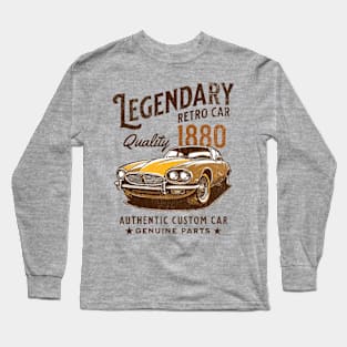 Vintage Retro Car Long Sleeve T-Shirt